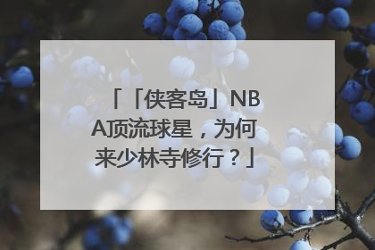 「侠客岛」NBA顶流球星，为何来少林寺修行？