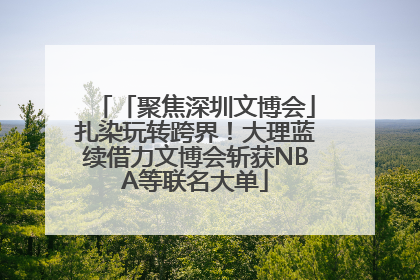 「聚焦深圳文博会」扎染玩转跨界！大理蓝续借力文博会斩获NBA等联名大单