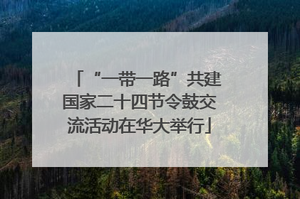 “一带一路”共建国家二十四节令鼓交流活动在华大举行