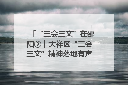 “三会三文”在邵阳②｜大祥区“三会三文”精神落地有声 以实干实绩助力区域高质量发展
