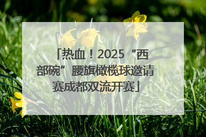 热血！2025“西部碗”腰旗橄榄球邀请赛成都双流开赛