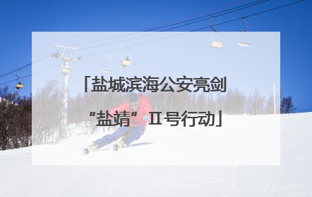 盐城滨海公安亮剑“盐靖”Ⅱ号行动