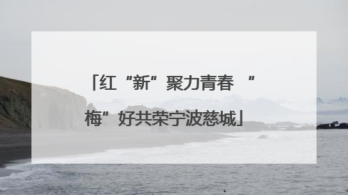 红“新”聚力青春 “梅”好共荣宁波慈城