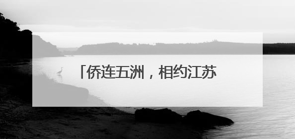 侨连五洲，相约江苏！中国侨联海外联谊研修班活动在南京开班