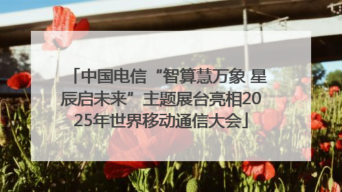 中国电信“智算慧万象 星辰启未来”主题展台亮相2025年世界移动通信大会