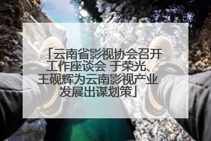 云南省影视协会召开工作座谈会 于荣光、王砚辉为云南影视产业发展出谋划策