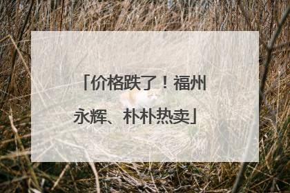 价格跌了！福州永辉、朴朴热卖
