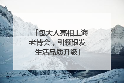 包大人亮相上海老博会，引领银发生活品质升级