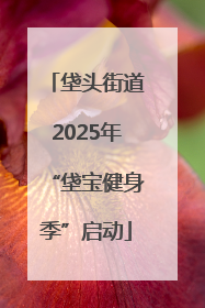 垡头街道2025年“垡宝健身季”启动