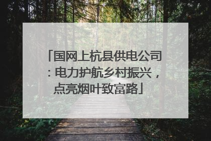 国网上杭县供电公司：电力护航乡村振兴，点亮烟叶致富路