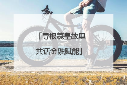 寻根羲皇故里 共话金融赋能