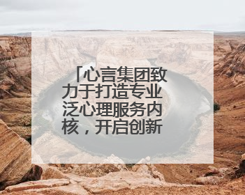 心言集团致力于打造专业泛心理服务内核，开启创新服务新体验
