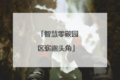 智慧零碳园区崭露头角