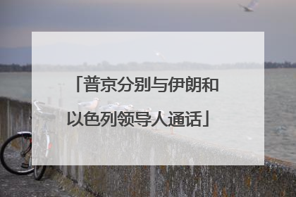 普京分别与伊朗和以色列领导人通话