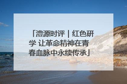 澧源时评｜红色研学 让革命精神在青春血脉中永续传承