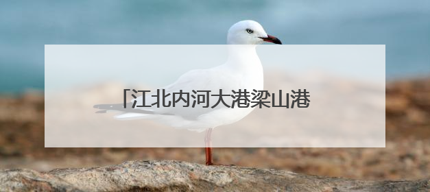 江北内河大港梁山港迎峰度夏煤炭保供忙