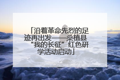 沿着革命先烈的足迹再出发——桑植县“我的长征”红色研学活动启动