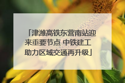 津潍高铁东营南站迎来重要节点 中铁建工助力区域交通再升级