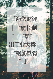 海岱财评｜“链长制” “链”出工业大梁“钢筋铁骨”