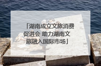 湖南成立文旅消费促进会 助力湖南文旅融入国际市场