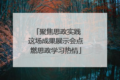 聚焦思政实践 这场成果展示会点燃思政学习热情