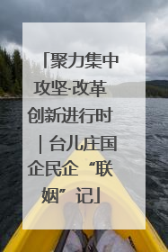 聚力集中攻坚·改革创新进行时｜台儿庄国企民企“联姻”记