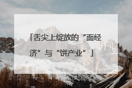 舌尖上绽放的“面经济”与“饼产业”