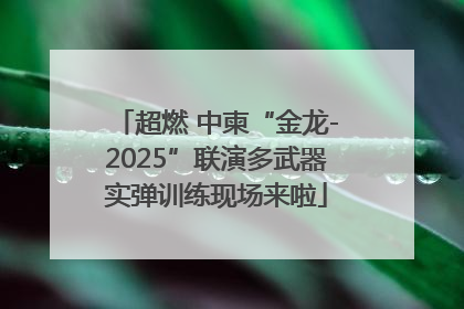超燃 中柬“金龙-2025”联演多武器实弹训练现场来啦