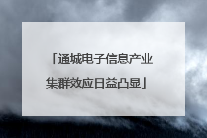 通城电子信息产业集群效应日益凸显