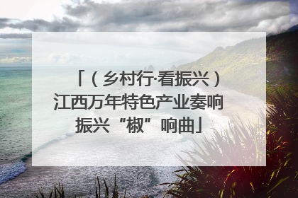 （乡村行·看振兴）江西万年特色产业奏响振兴“椒”响曲