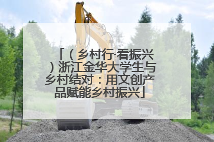 （乡村行·看振兴）浙江金华大学生与乡村结对：用文创产品赋能乡村振兴