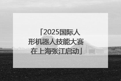 2025国际人形机器人技能大赛在上海张江启动